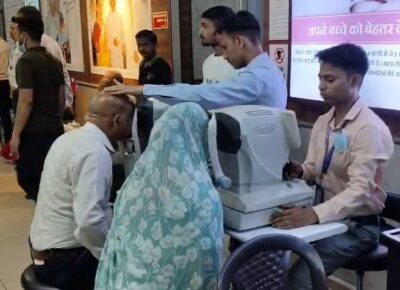 ग्वालियर में पत्रकारों और उनके परिजनों के लिए निःशुल्क नेत्र परीक्षण शिविर का आयोजन