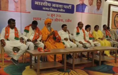 उज्जैन में भाजपा की प्रदर्शनी से केंद्र सरकार की 12 वर्षों की उपलब्धियों का प्रदर्शन