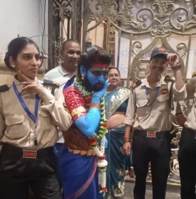महाकाल मंदिर में ‘पुष्पा’ स्टाइल एंट्री पर विवाद, वायरल वीडियो से मचा हड़कंप