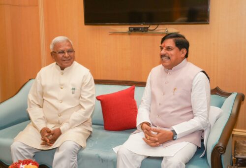 मुख्यमंत्री डॉ. मोहन यादव ने राज्यपाल मंगुभाई पटेल को जन्मदिवस पर दी शुभकामनाएं
