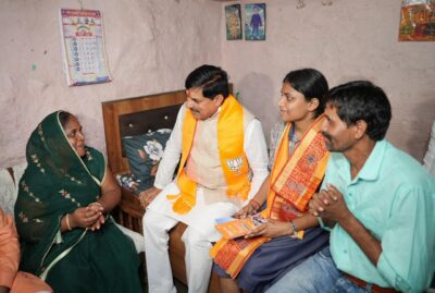 भीम नगर में ईवी से पहुंचे मुख्यमंत्री डॉ. मोहन यादव, जनता से किया सीधा संवाद