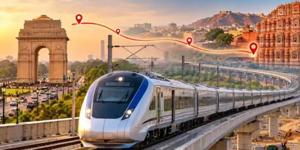 Delhi-Jaipur New Railway Line: दिल्ली से जयपुर पहुंचना होगा आसान, डेढ़ घंटे तक बचेगा सफर का समय , जानें पूरी डिटेल